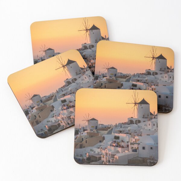 Item preview, sunset at Oia, a little village in Santorini designed and sold by davidgan8621.