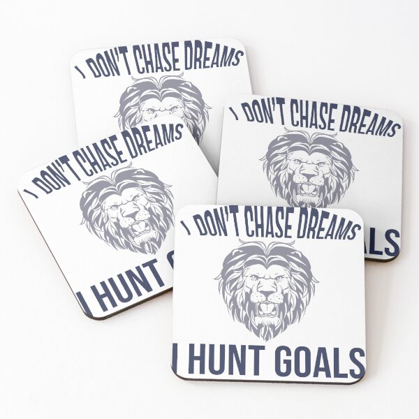 Item preview, i Don't Chase Dreams I Hunt Goals  Tshirt Motivation Tshirt designed and sold by BadrLuke01.