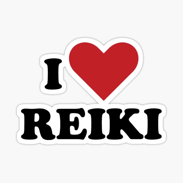 Inspiring Reiki Sayings, Reiki Master Yoga Gifts' Sticker