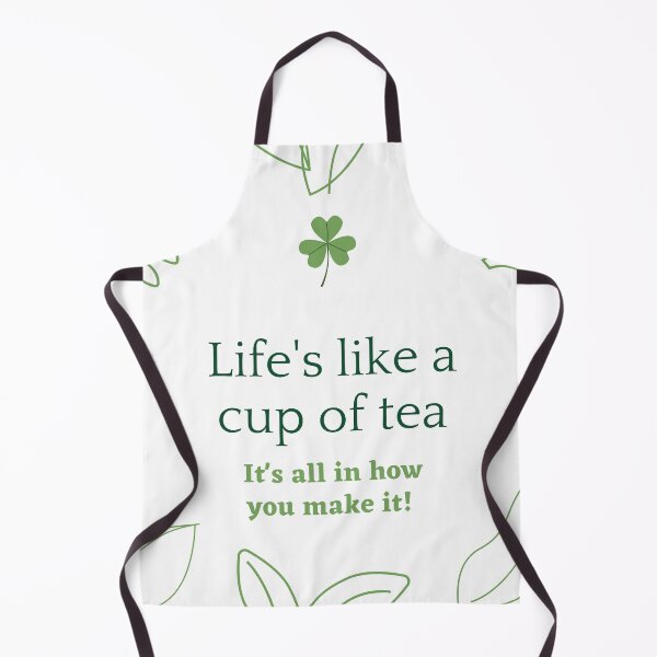 Item preview, Life Is Like A Cup Of Tea - Life Quote designed and sold by Sam-DesignMart.