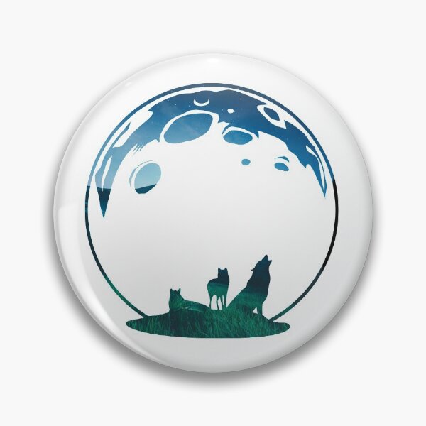 Item preview, Nature Wolves Moon Sky Art designed and sold by zeliche mohammed.