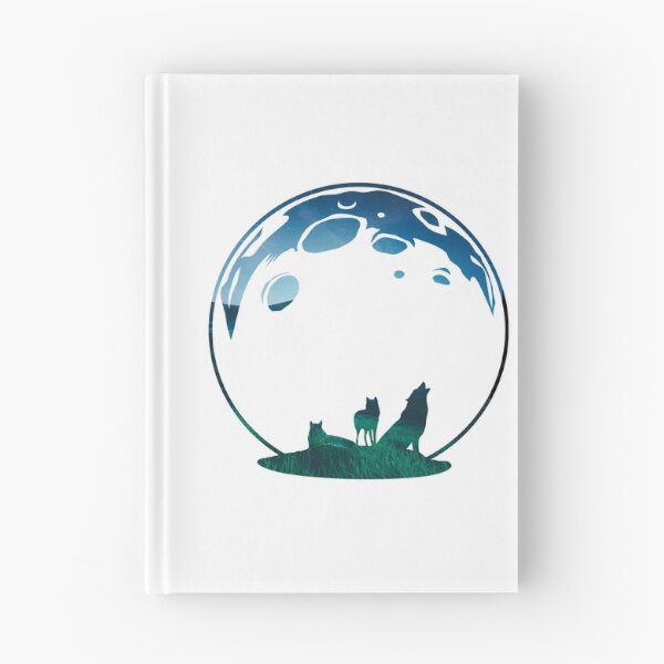 Item preview, Nature Wolves Moon Sky Art designed and sold by zeliche mohammed.