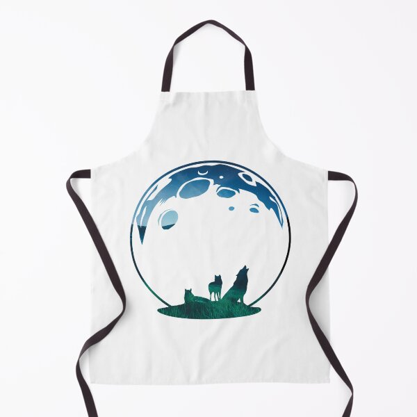 Item preview, Nature Wolves Moon Sky Art designed and sold by zeliche mohammed.