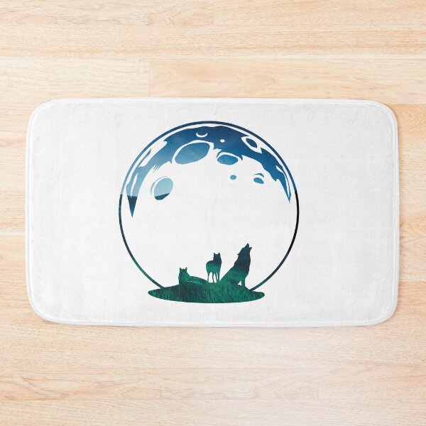 Item preview, Nature Wolves Moon Sky Art designed and sold by zeliche mohammed.