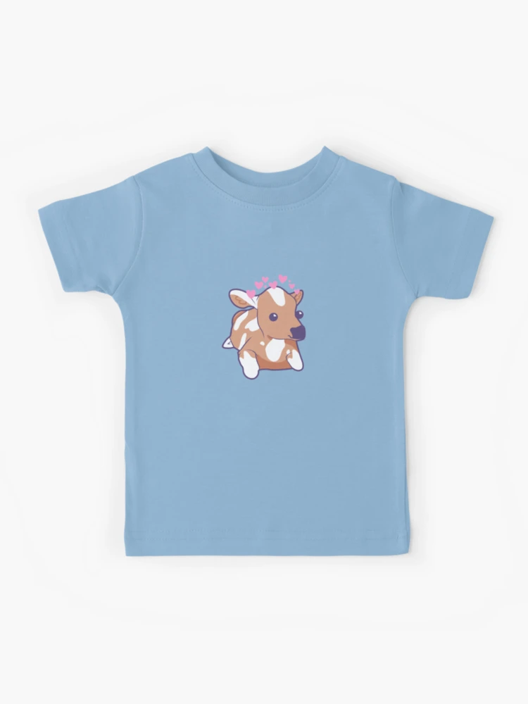 Girl Roblox Cow Outfit Kids T-Shirt - TeeHex