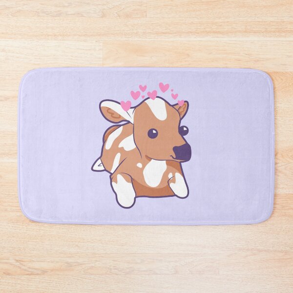 Item preview, Cute Kawaii Cow With Adorable Hearts  designed and sold by illhustration.