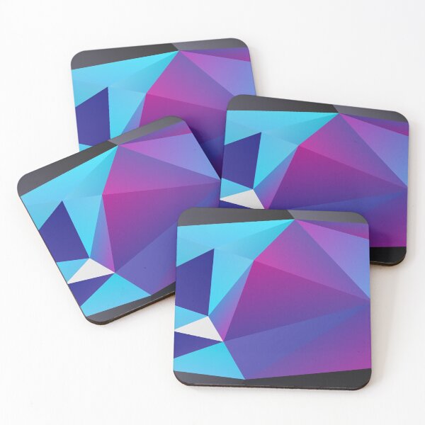 Item preview, Geometric Design - Blue and Purple designed and sold by Obitez.