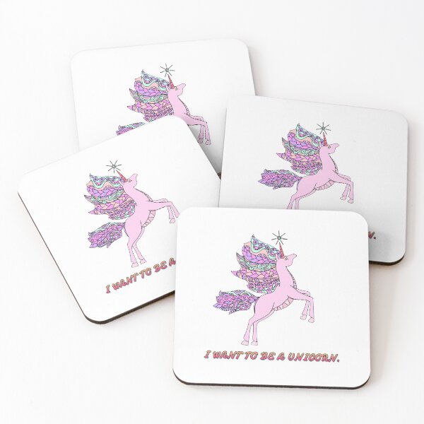 Item preview, I WANT TO BE A UNICORN. designed and sold by EleFile.
