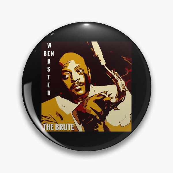 Item preview, Ben Webster designed and sold by Corry Bros Jazz Stuff Shop.