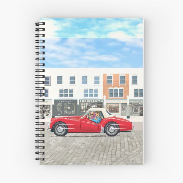 Item preview, TR3a in Signal Red with white factory hard top designed and sold by Bigs66.