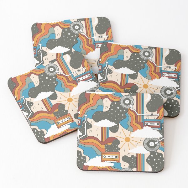 Item preview, Retro Kids Music Print designed and sold by cooljude.