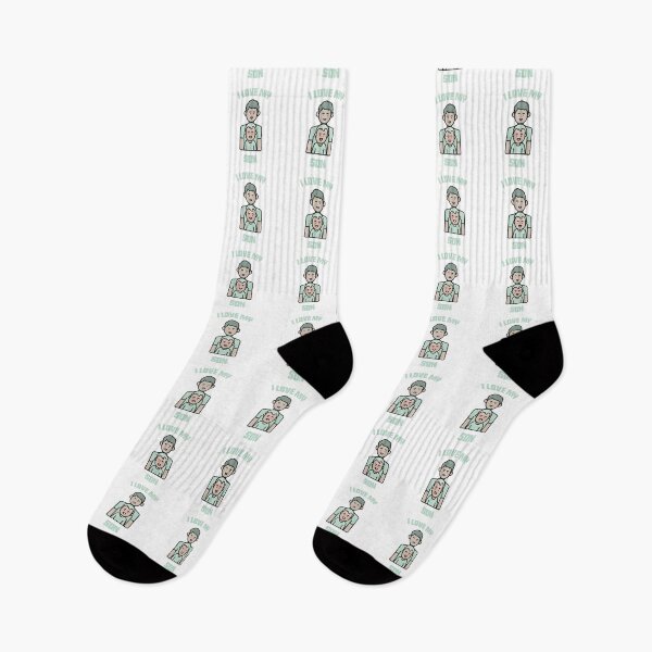 Item preview, Copy of I Love My Son Cute Teal Father And Son designed and sold by Mustard Prophet.