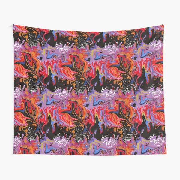 5SOS Youngblood Inspired Marble Effect Pattern Tapestry