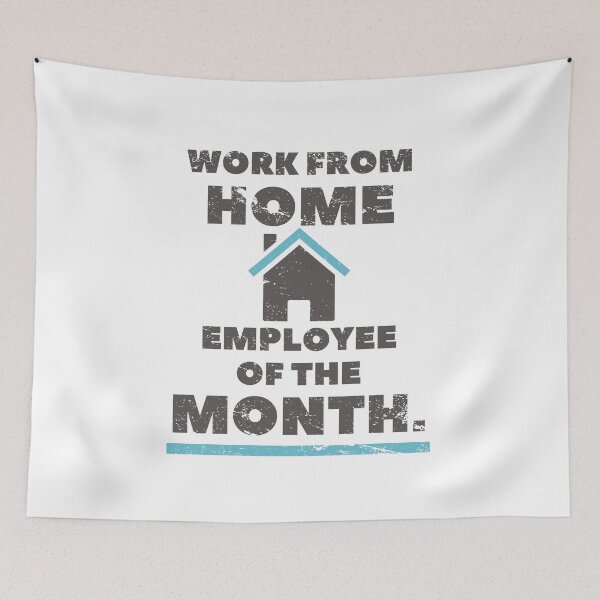 Item preview, Work From Home, Employee of the Month designed and sold by Damian Strzechowski.