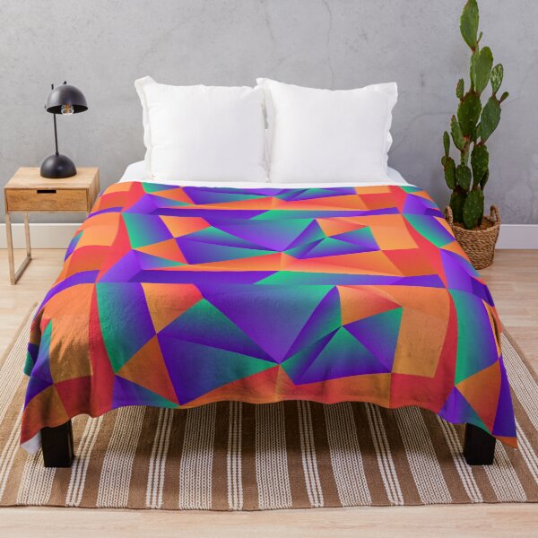 Item preview, Geometric Design - Orange and Purple designed and sold by Obitez.