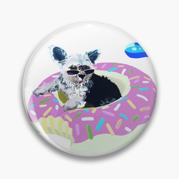 Item preview, Doggo on a Donut designed and sold by JacquelynGrace.