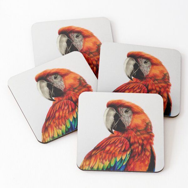 Item preview, Red Parrot designed and sold by Artbythree.
