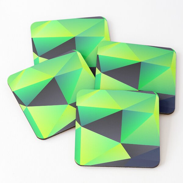 Item preview, Geometric Design - Black and Green designed and sold by Obitez.