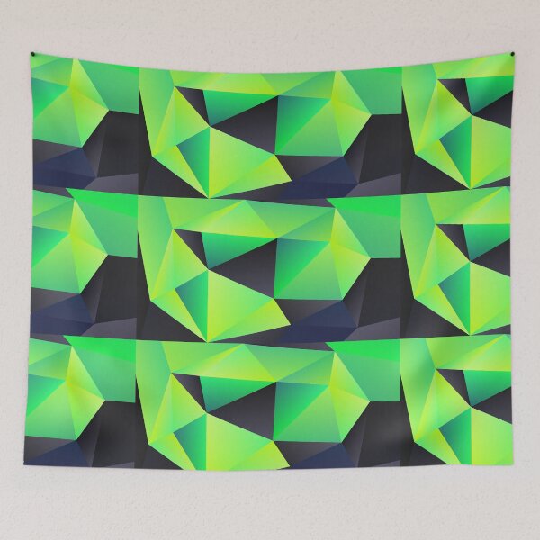Item preview, Geometric Design - Black and Green designed and sold by Obitez.