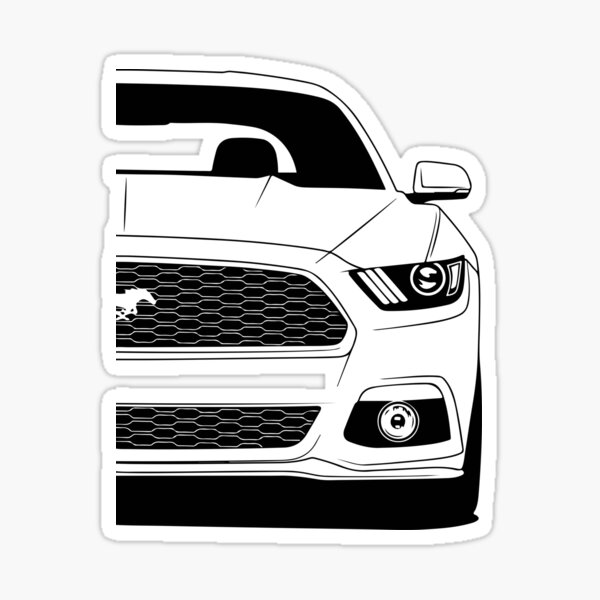 Ford Mustang S550 Stickers | Redbubble