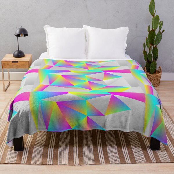 Item preview, Geometric Design - White and Psychedelic designed and sold by Obitez.