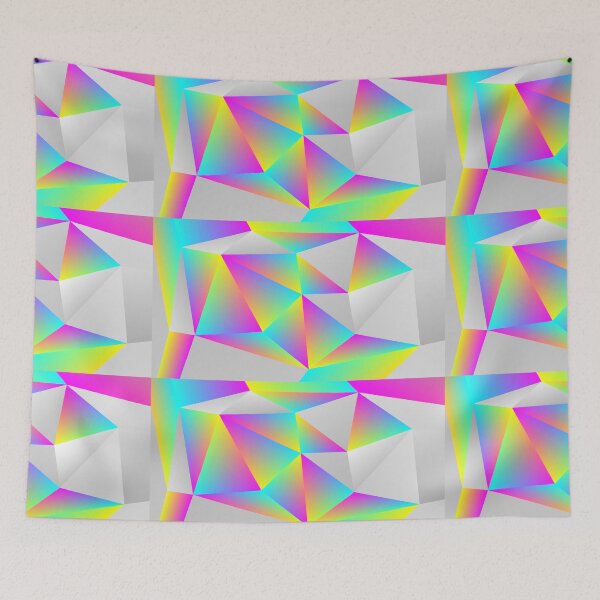 Item preview,  Geometric Design - White and Psychedelic designed and sold by Obitez.