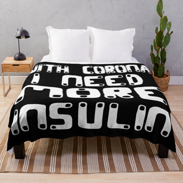 Item preview, WITH CORONA I NEED MORE INSULIN - DIABETIC CHRISTMAS GIFT designed and sold by Ralek.