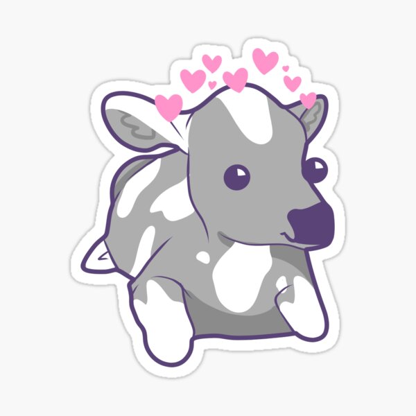 Highland cow Sticker - Stickers - Cute - kawaii Decal cut