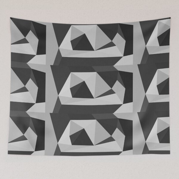 Item preview, Geometric Design - Black and White designed and sold by Obitez.