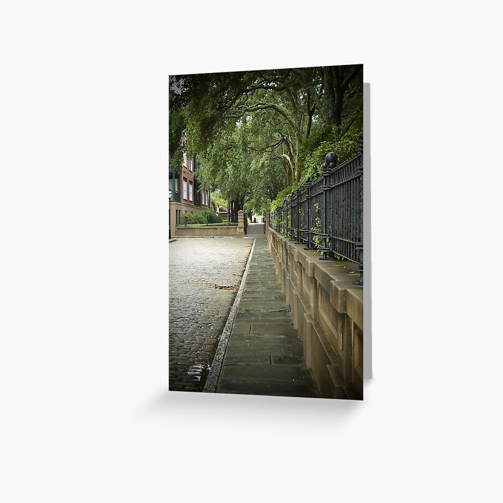 Down the Old Lane Greeting Card