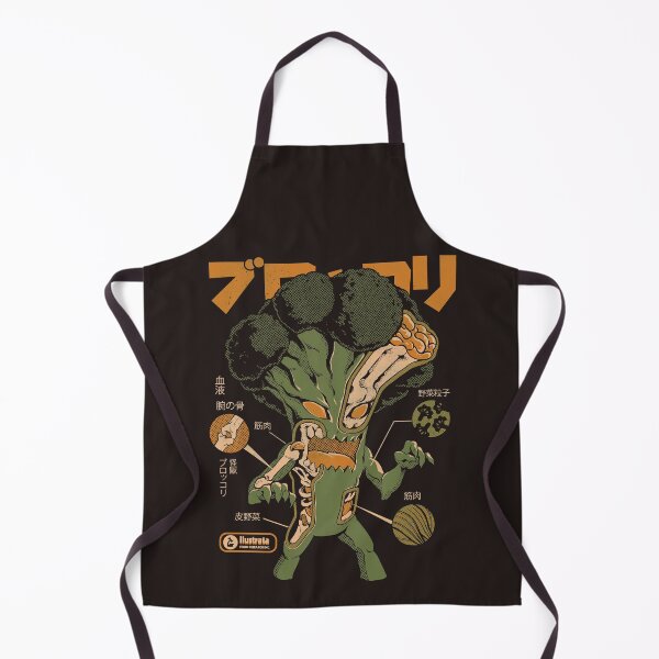 Broccozilla X-ray Apron