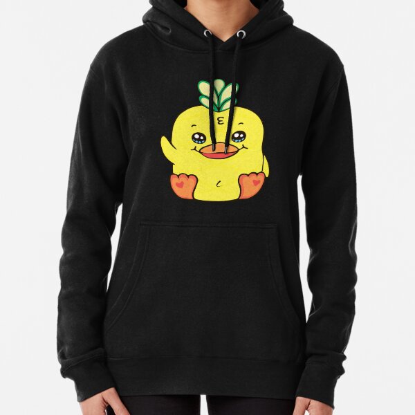 moriah elizabeth georgie pineapple duck plush Pullover Hoodie