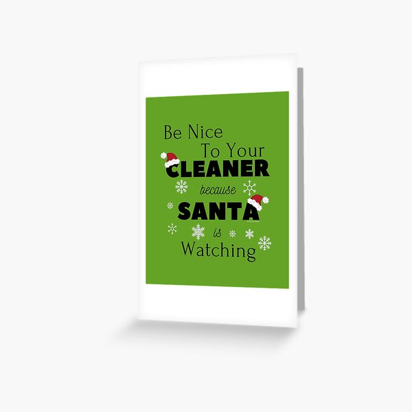 Item preview, Be Nice To Your Cleaner  Funny Cleaning lady fun by Savvy Cleaner designed and sold by SavvyCleaner.
