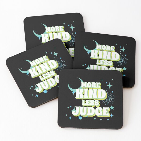 Item preview, More Kind - Less Judge designed and sold by theblueofmyeye.