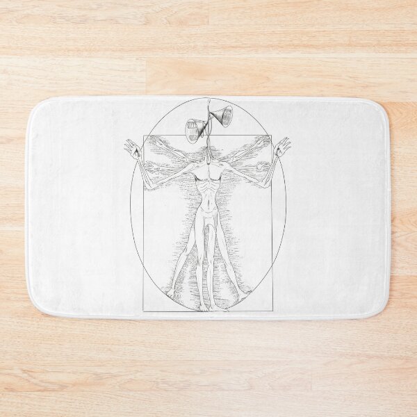 Item preview, Sirenhead Vitruvian Man  designed and sold by RatKingRatz.