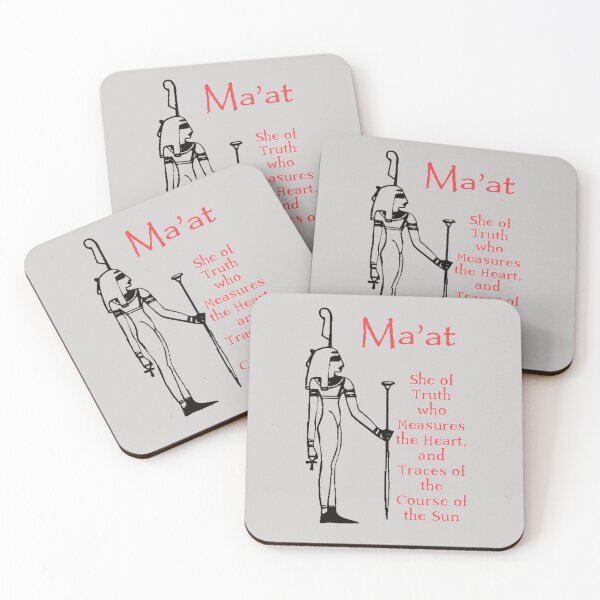 Item preview, Ma'at, Egyptian Goddess of Justice & Truth designed and sold by Prints4Pagans.