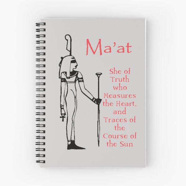 Item preview, Ma'at, Egyptian Goddess of Justice & Truth designed and sold by Prints4Pagans.