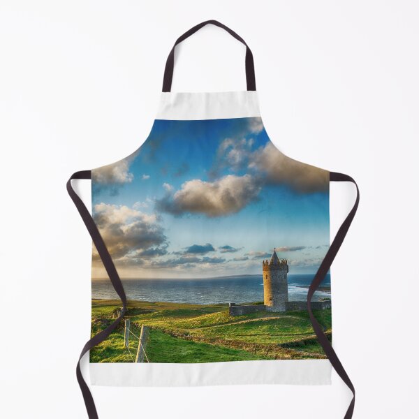 Item preview, Doolin Castle Sunset Landscape County Clare Ireland designed and sold by Nollaig Ó Mórdha Up The Banner Photography.