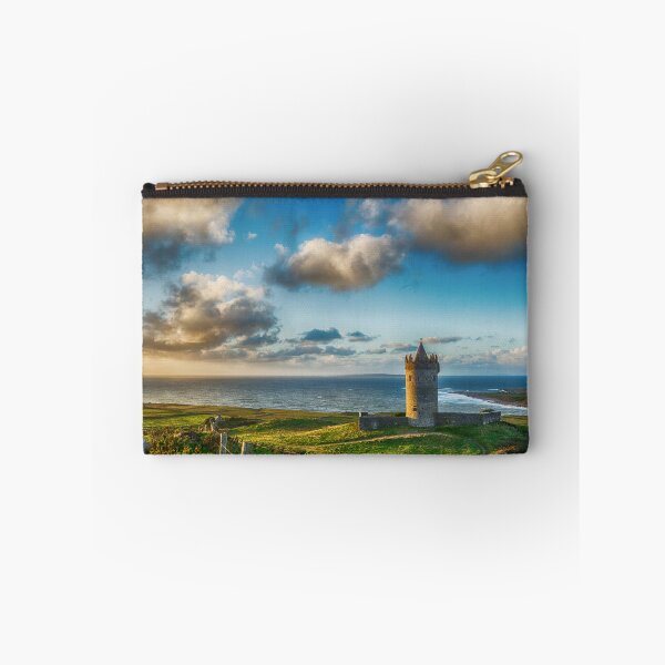 Item preview, Doolin Castle Sunset Landscape County Clare Ireland designed and sold by Nollaig Ó Mórdha  Up The Banner Photography.