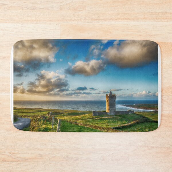 Item preview, Doolin Castle Sunset Landscape County Clare Ireland designed and sold by Nollaig Ó Mórdha  Up The Banner Photography.