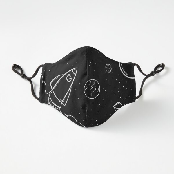 Space Rocket (Mask) Fitted 3-Layer