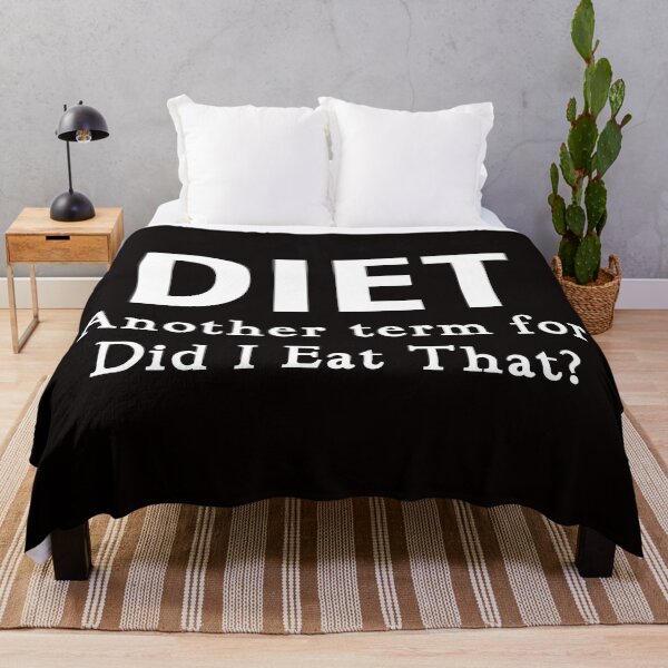 Item preview, diet funny meme saying did i eat that humor dieting quote designed and sold by Majesticoo.
