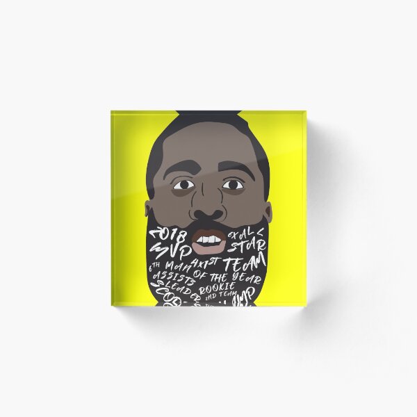 James Harden Products Acrylic Block