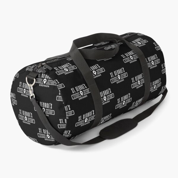 St Georges Grenada GPS Location Coordinates Duffle Bag