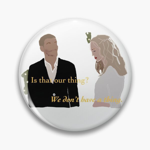 Item preview, Klaus and Caroline Quote designed and sold by meatsunited.