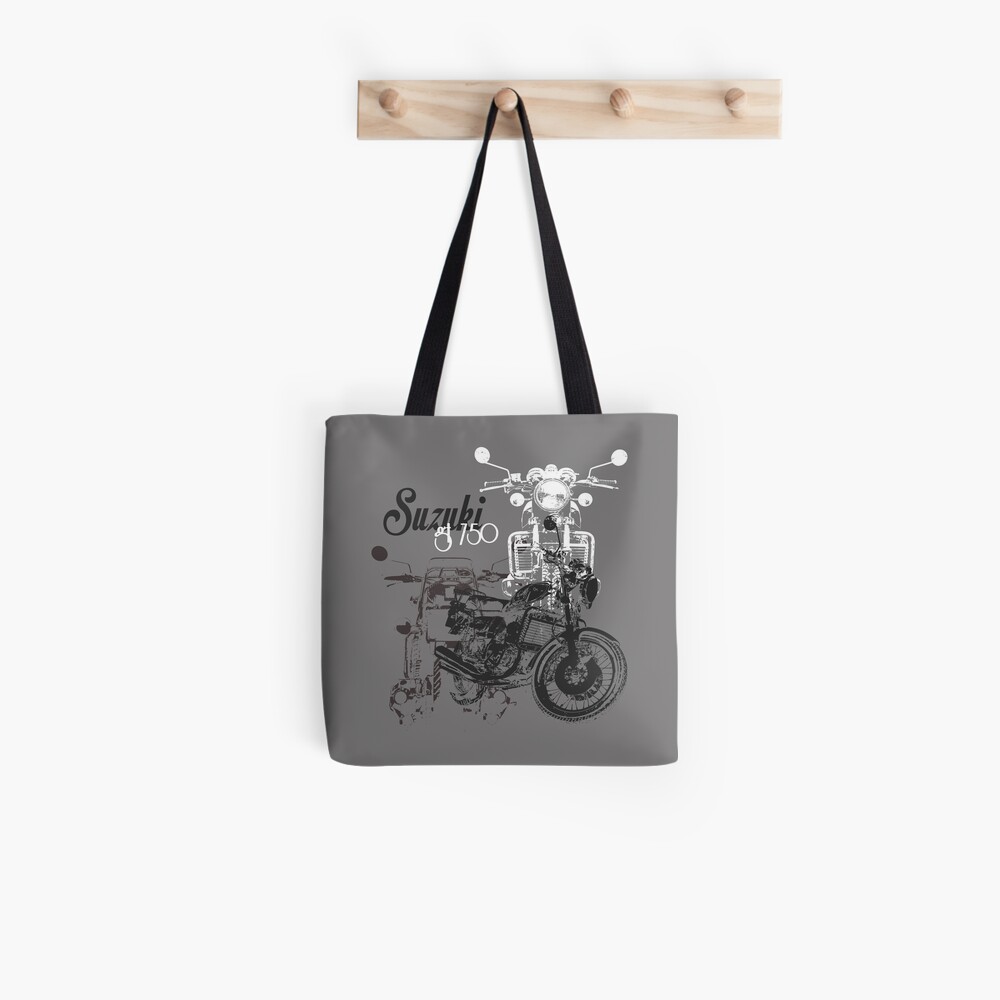 Suzuki GT750 different views Tote Bag