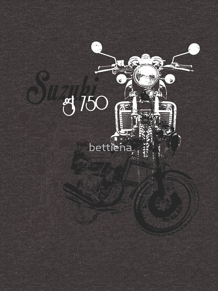 Suzuki GT750 different views by bettiena