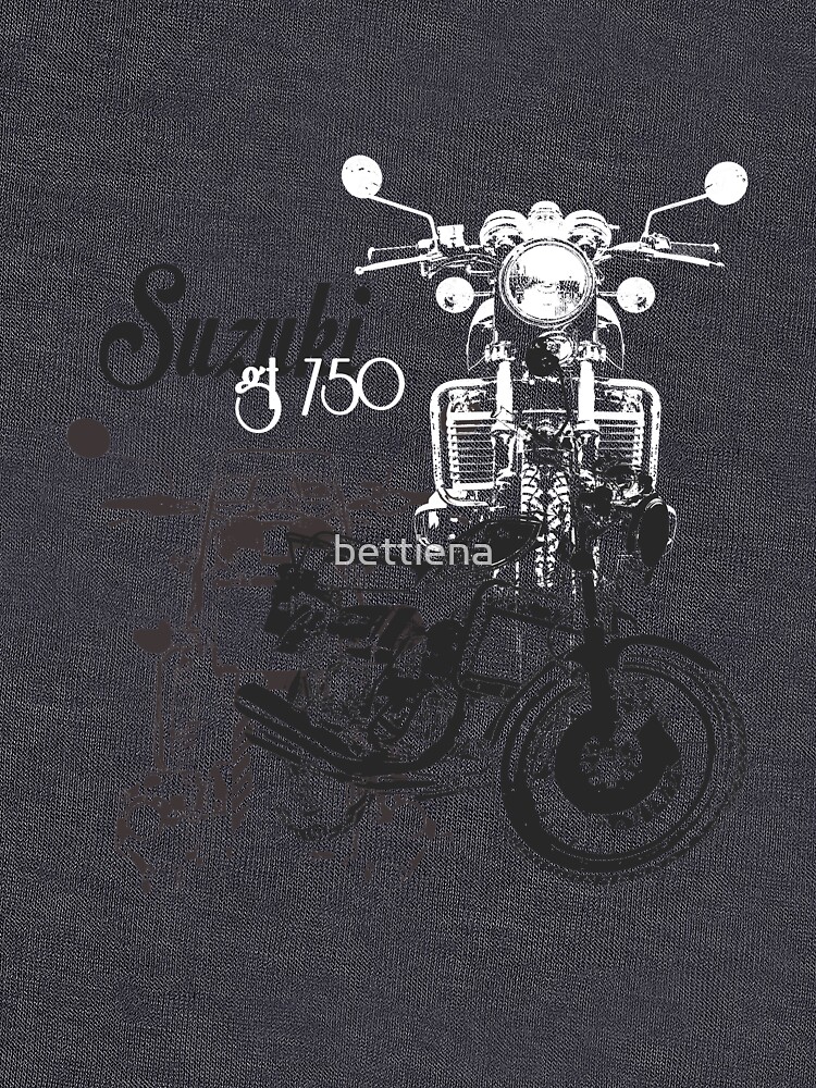 Suzuki GT750 different views by bettiena