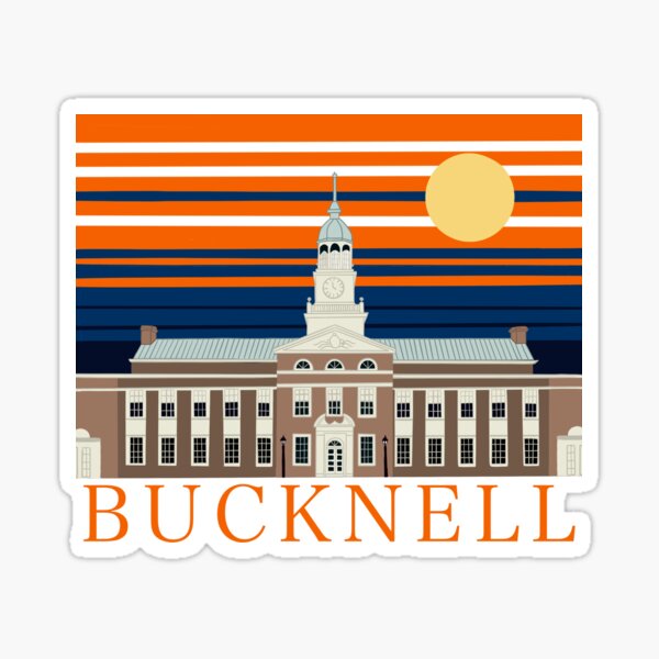 Bucknell Sunset Sticker For Sale By Briegot Redbubble