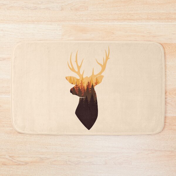 Item preview, Deer Deep Forest Mountain  designed and sold by Pridish.